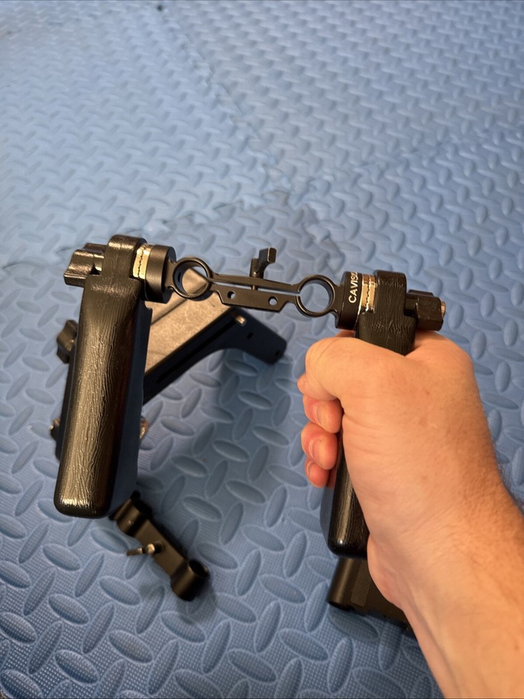 Cavision Shoulder Pad System With Dual Handgrips