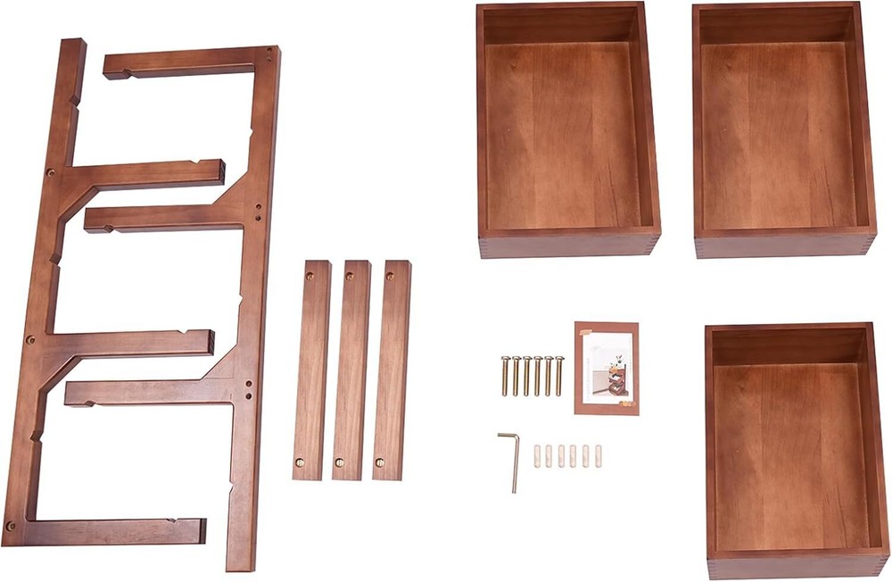 Fruit and Vegetable Storage Rack, 3-Tier Pull-Out Snack Stand Fruit Basket Stand