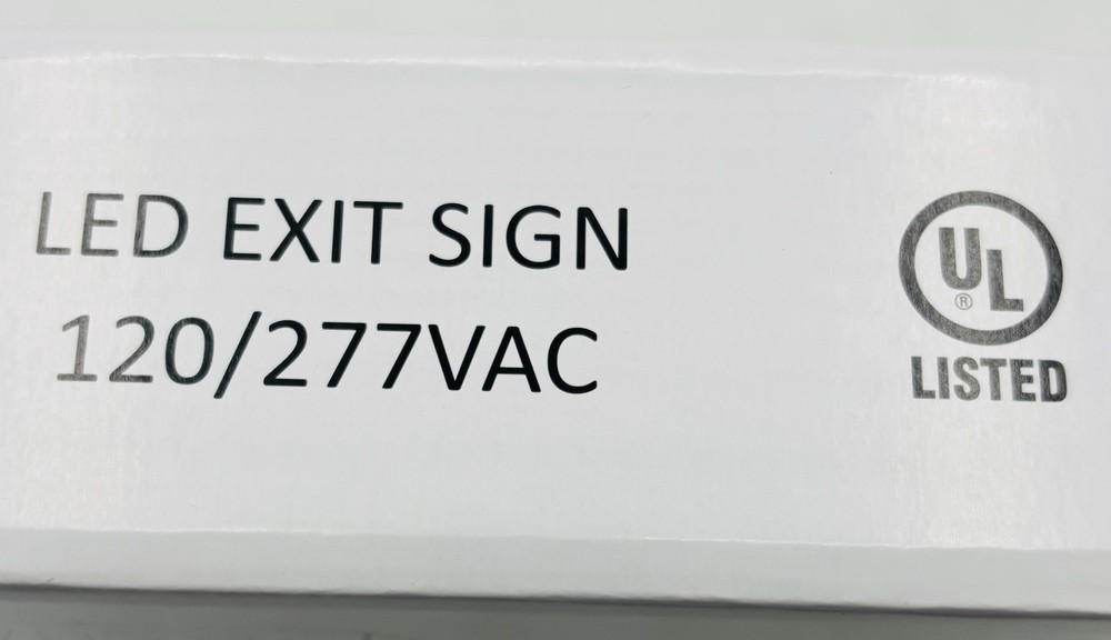 Thomas&Betts Pastic EXIT Sign Self-Powered Model/Red LED {ELXN400RN}