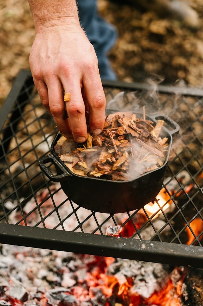 Cast Iron Smoker