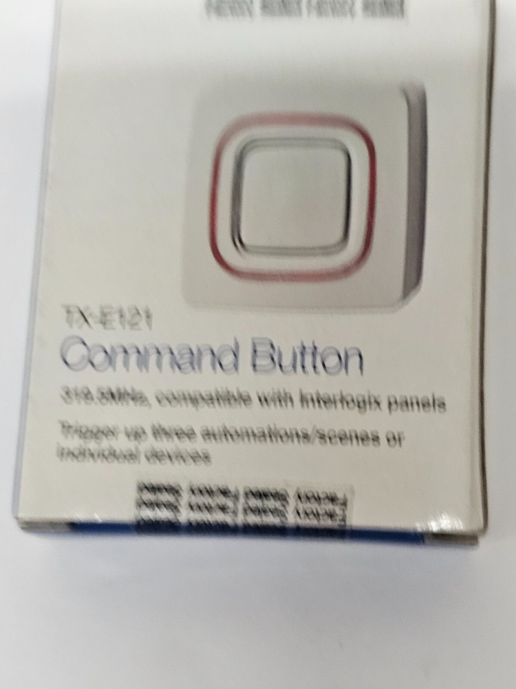 Ecolink TX-E121 Automation Action Button, Qolsys, GE & Interlogix Compatible