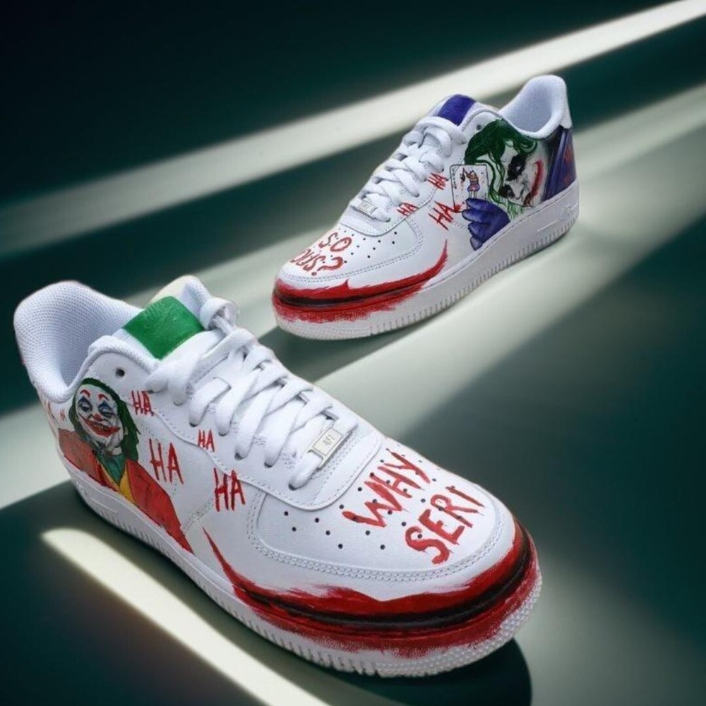 Custom Nike Air Force 1 Joker Theme