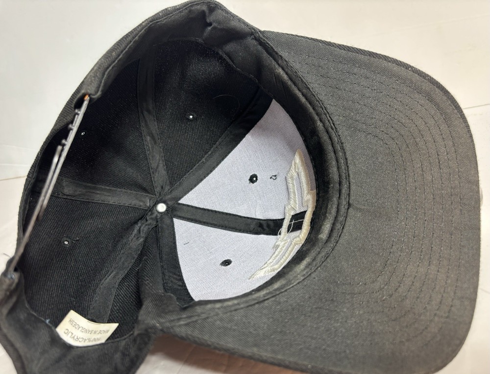 Chevrolet ball cap Hat adjustable strap Chevy Logo Black