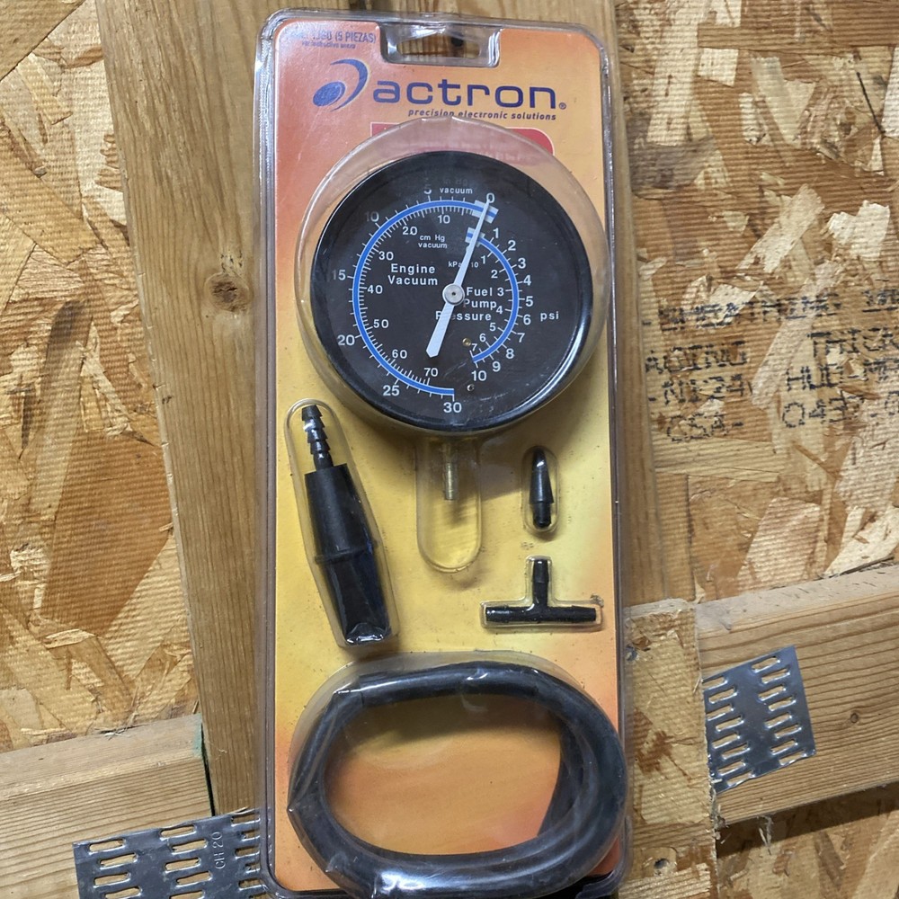 Actron Precision Electronic Solutions Vacuum and Pressure Tester Kit New