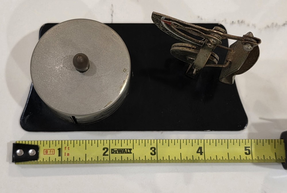 Vintage Postal Scale with Stamp Dispenser