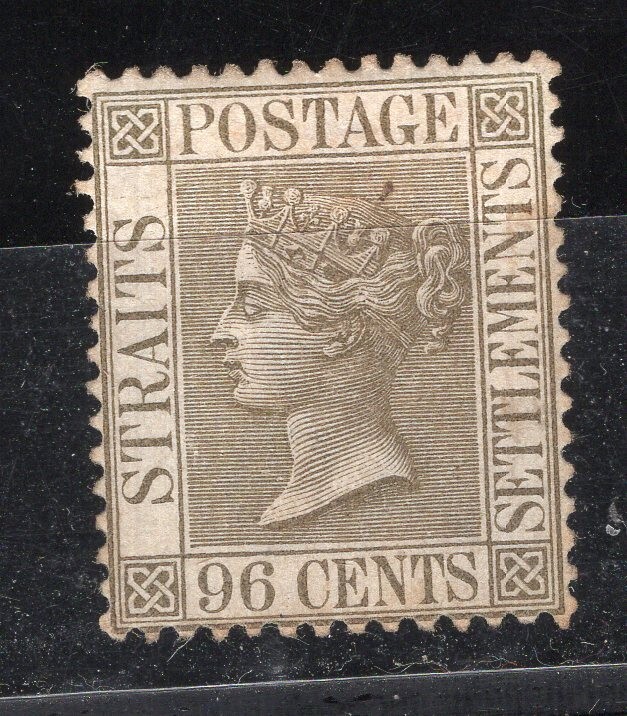 BRITISH STRAITS SETTLEMENTS, SC # 57, MH