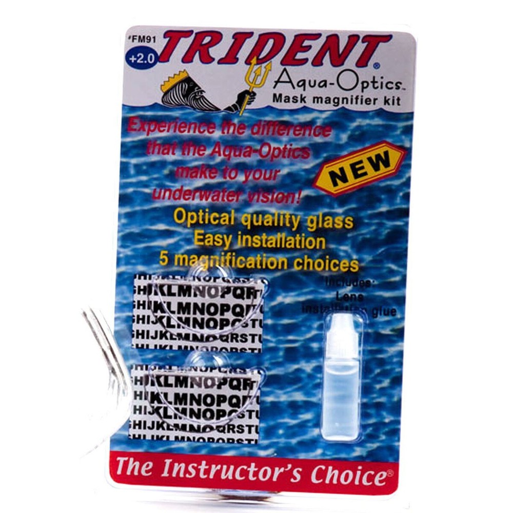 Trident Aqua-Optics Mask Magnifier Kit