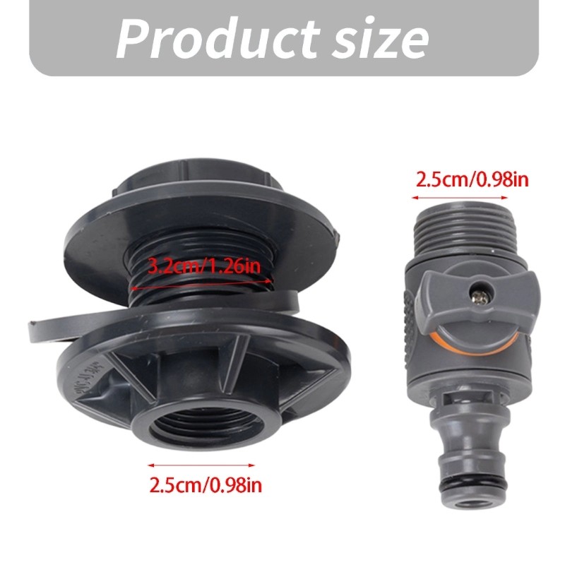 Universal 3/4 Inch Quickly Connect Valves Suitable For Multiple Water Systems