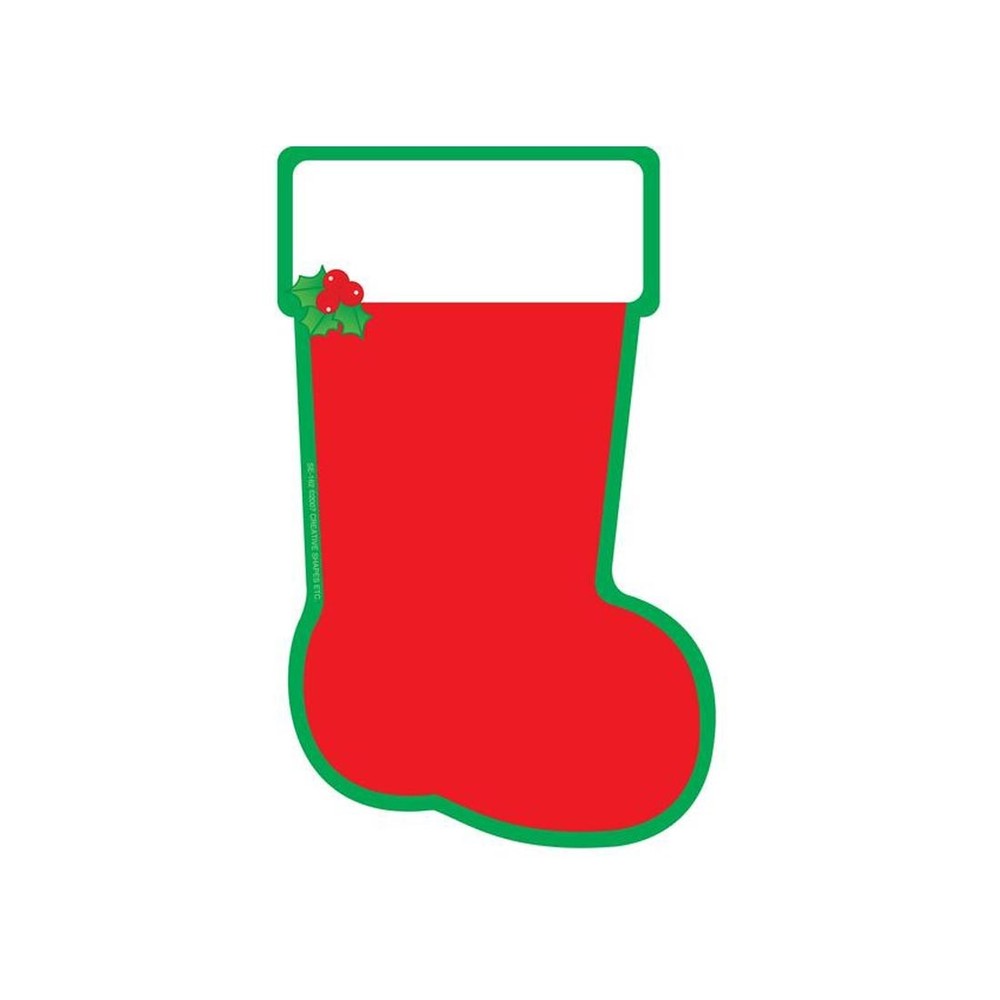 Creative Shapes Notepad Stocking Large