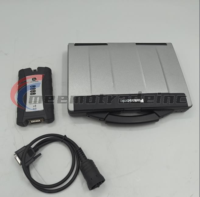 For John Deere EDLV3 DIAGNOSTIC TOOL INTERFACE AND CABLE KIT WITH V5.3 AG/CF