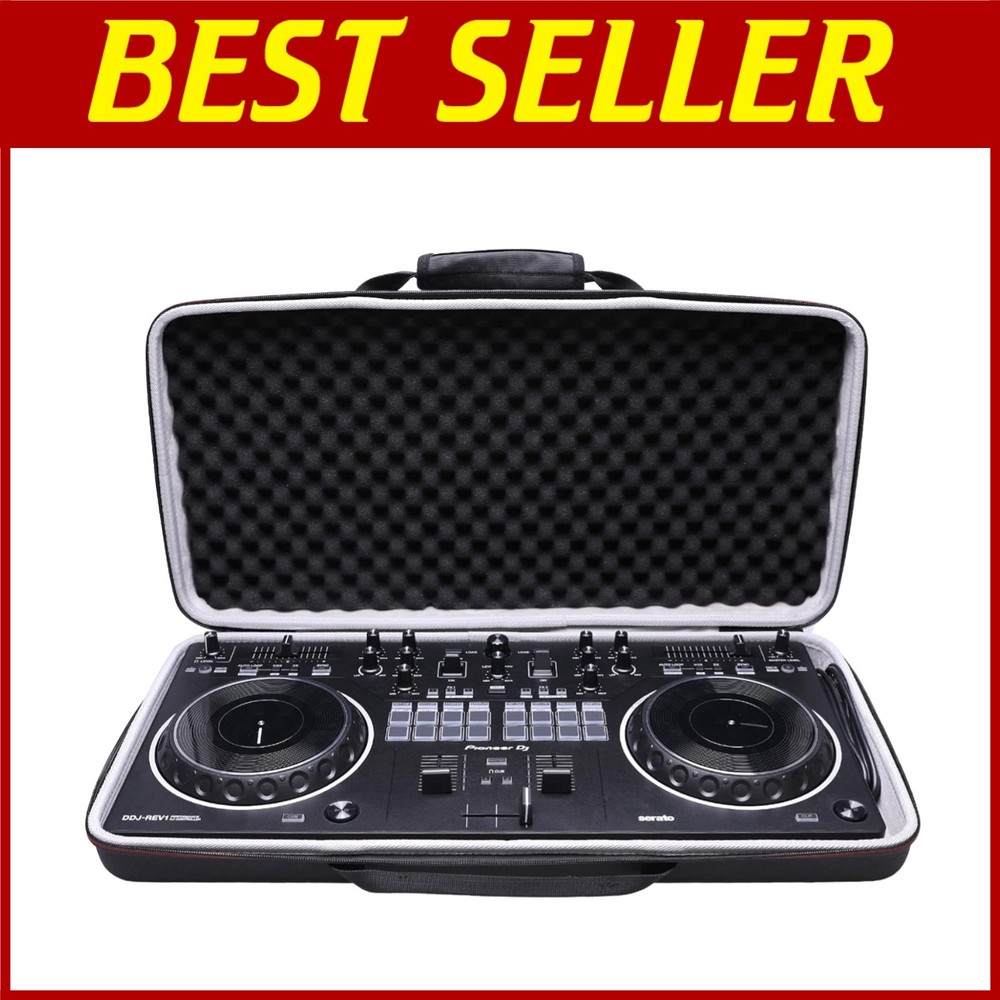 DJ Controller Case | Hard Shell Storage Bag 21x11x4"