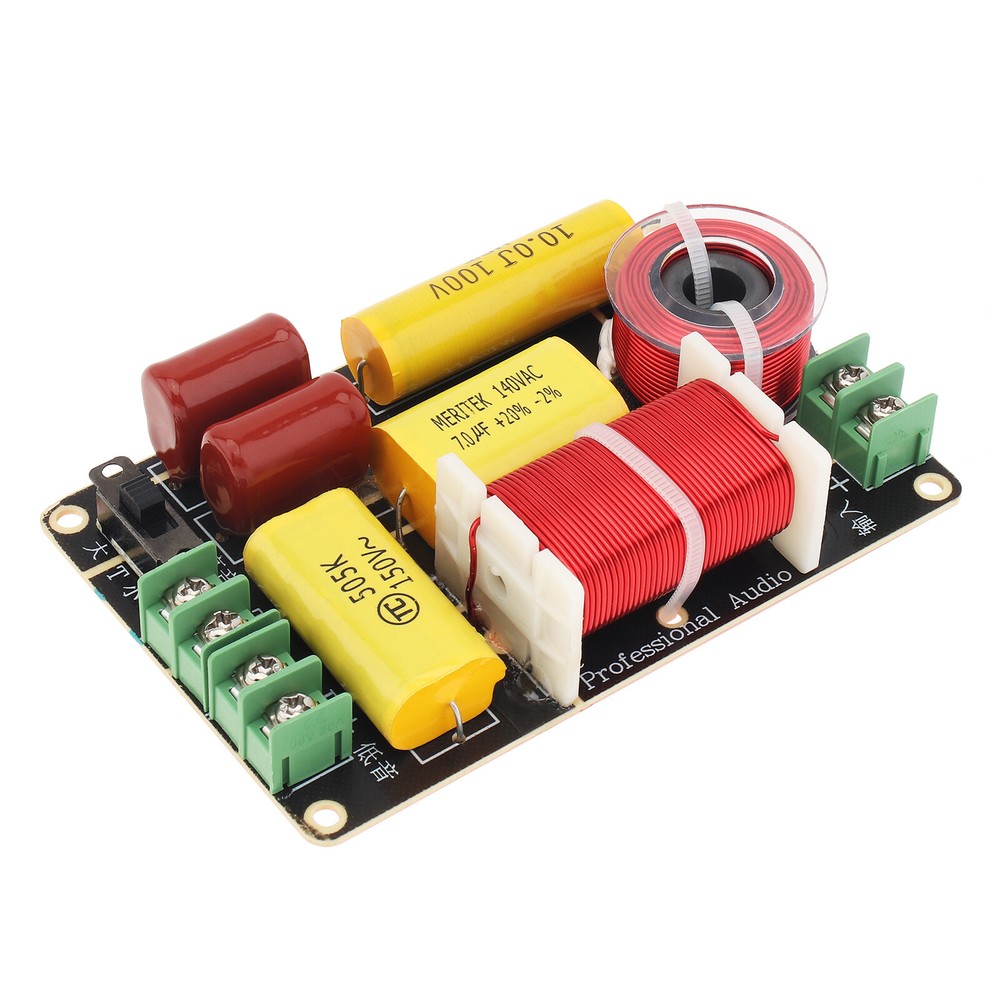 250W 2 Ways Speaker Audio HiFi Speaker Crossover High-Low Frequency Divider