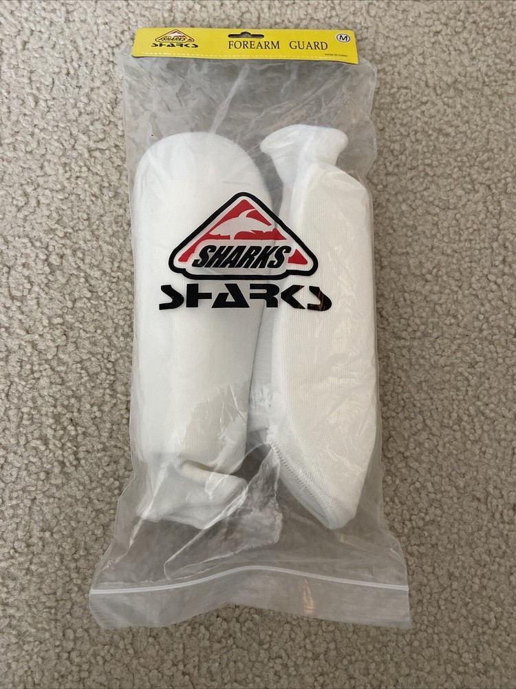 MMA White Forearm Guards Martial Arts Gear*
