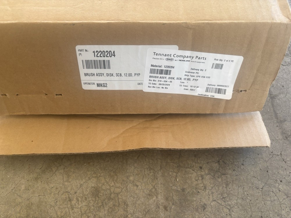 Tennant Scrubber Brush 12”