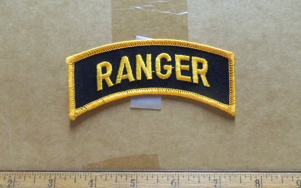 Ranger Tab Embroidered Patch