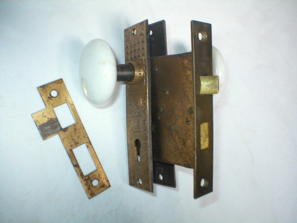 Antique Victorian Era Door Hardware