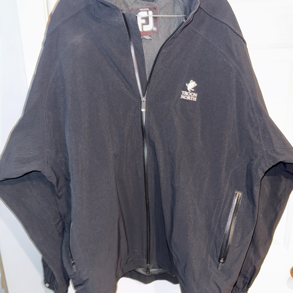 Footjoy Serious XXL Jacket Black Full Zip
