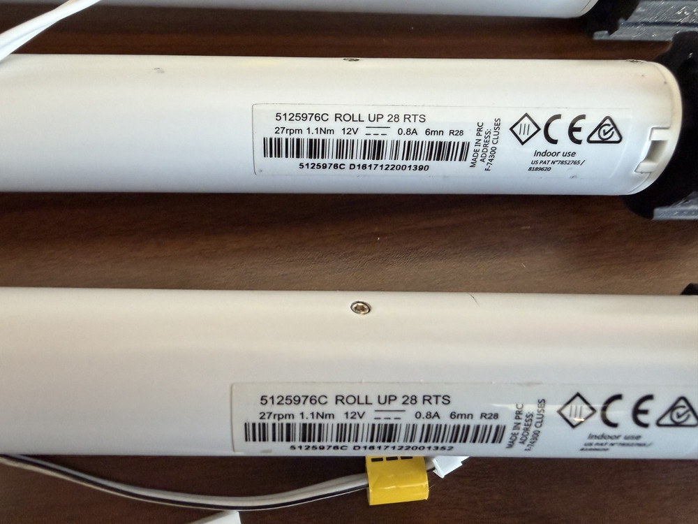 Somfy Roll UP 28 WireFree RTS Motor