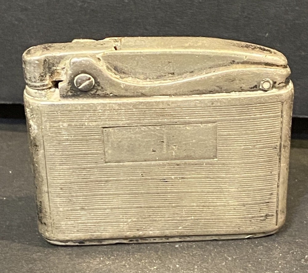 Vintage Sterling Silver Ronson Adonis Lighter Art Deco