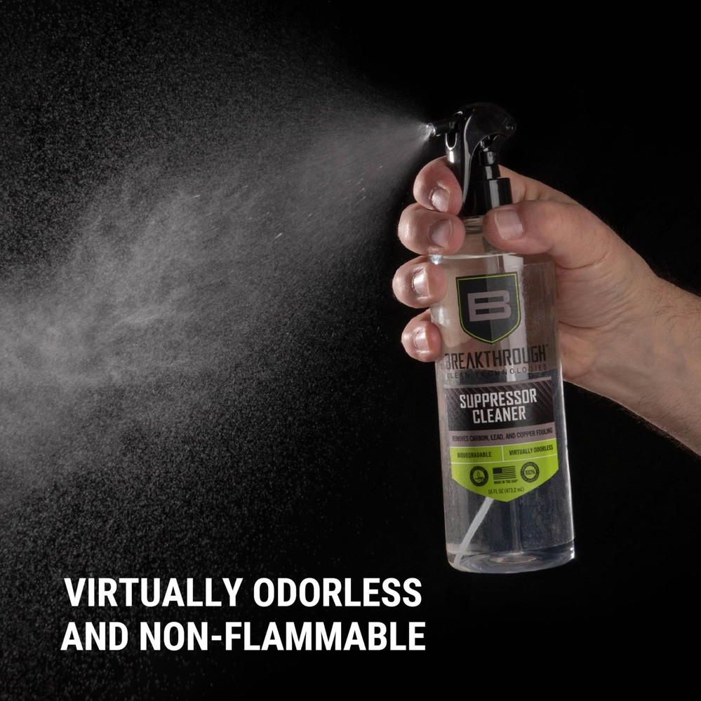 Breakthrough Clean Suppressor Cleaner - Heavy Carbon & Lead Remover
