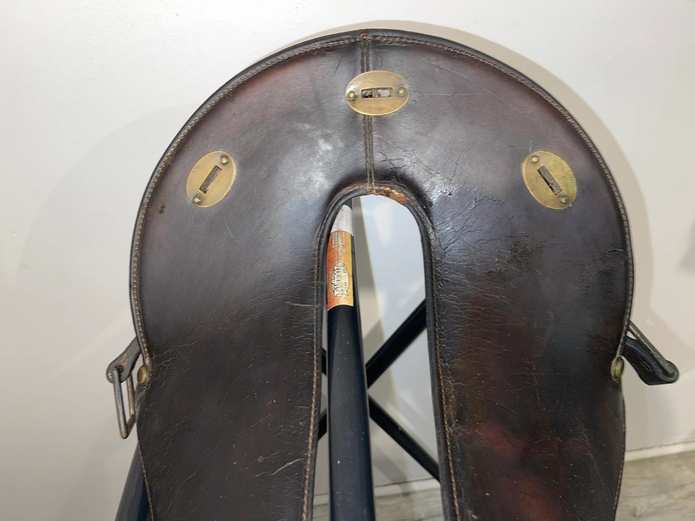 Antique McClellan Calvary 12in Saddle