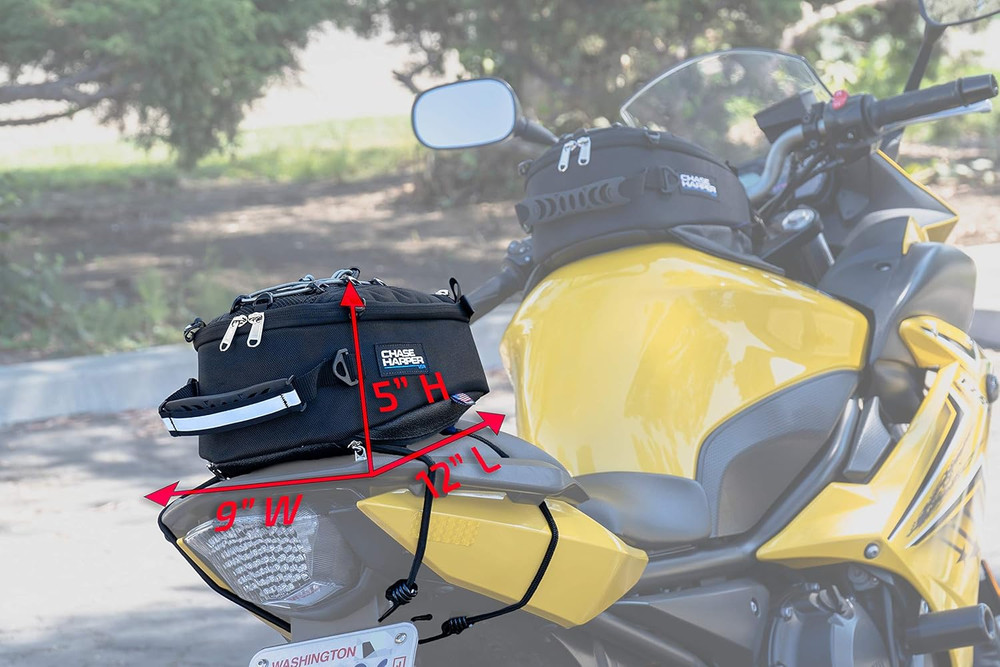 Chase Harper 450 Tail Bag - Durable, Water-Resistant Ballistic Nylon