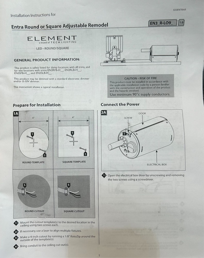 ELEMENT ENTRA REPL. DRIVER 15W 300mA