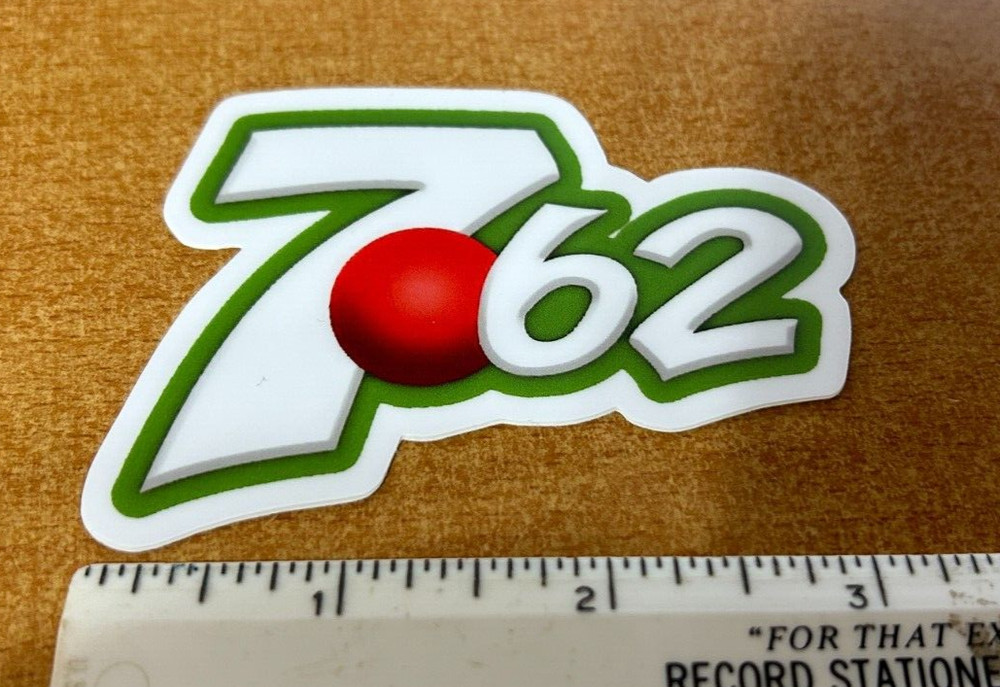7.62 vinyl decal sticker 308 gun rifle Second Amendment