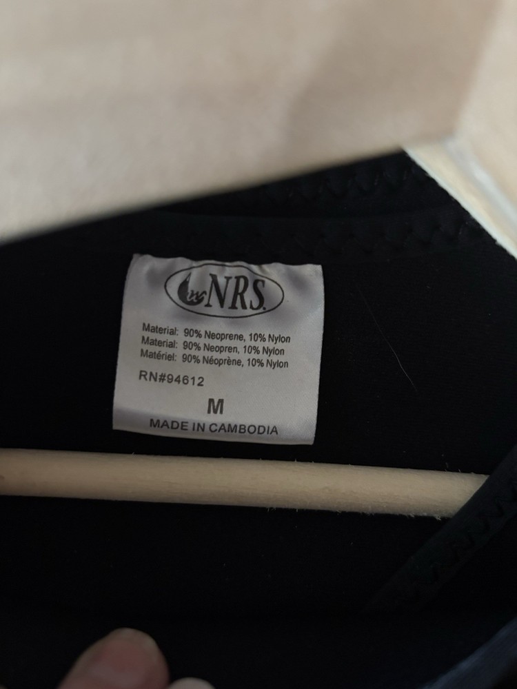 NRS Unisex Wetsuit. Sleeveless