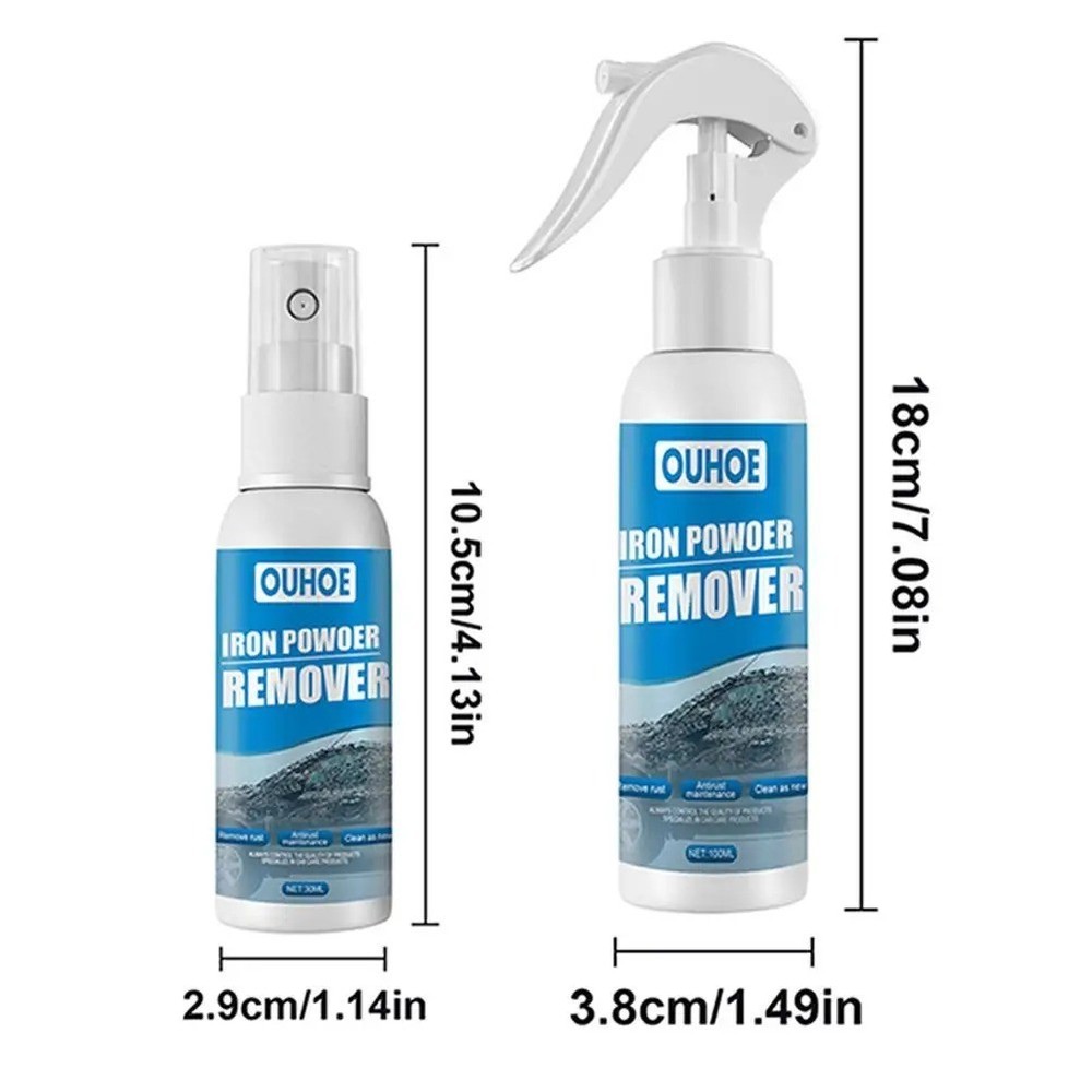 Multi-purpose Car Rust Removal Spray Rust Remover Rust Inhibitor Derusting |us~
