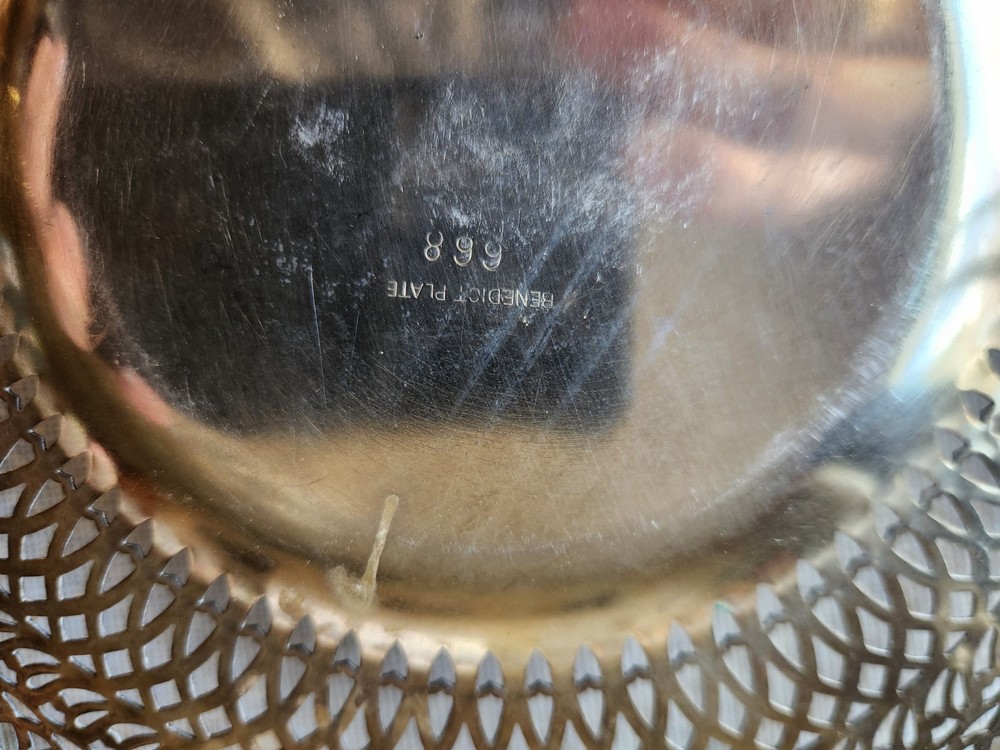 silver tray