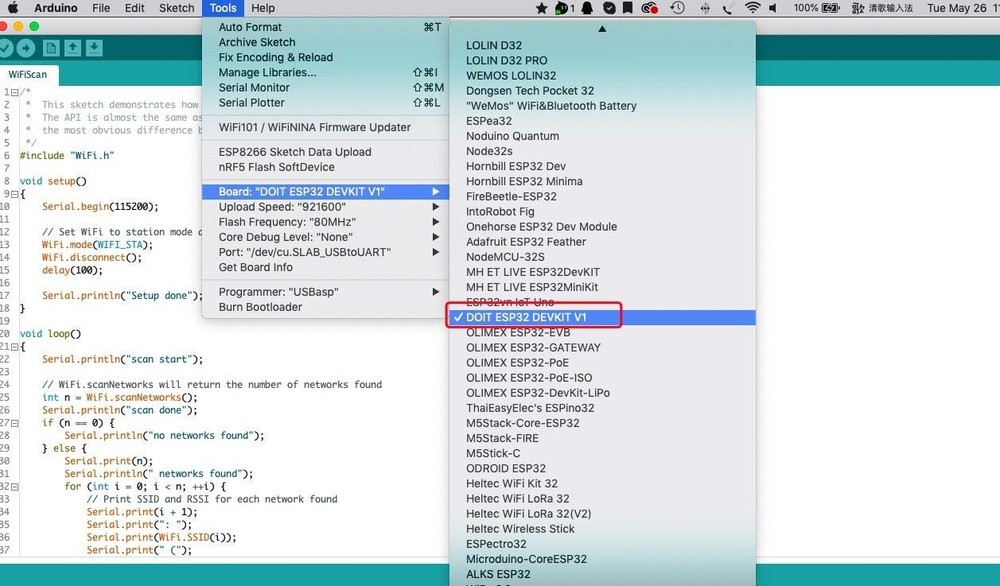 ESP32-S3 36-Pin DEVKIT Development Board 2.4GHz WiFi BT BLE Dual-Core Module