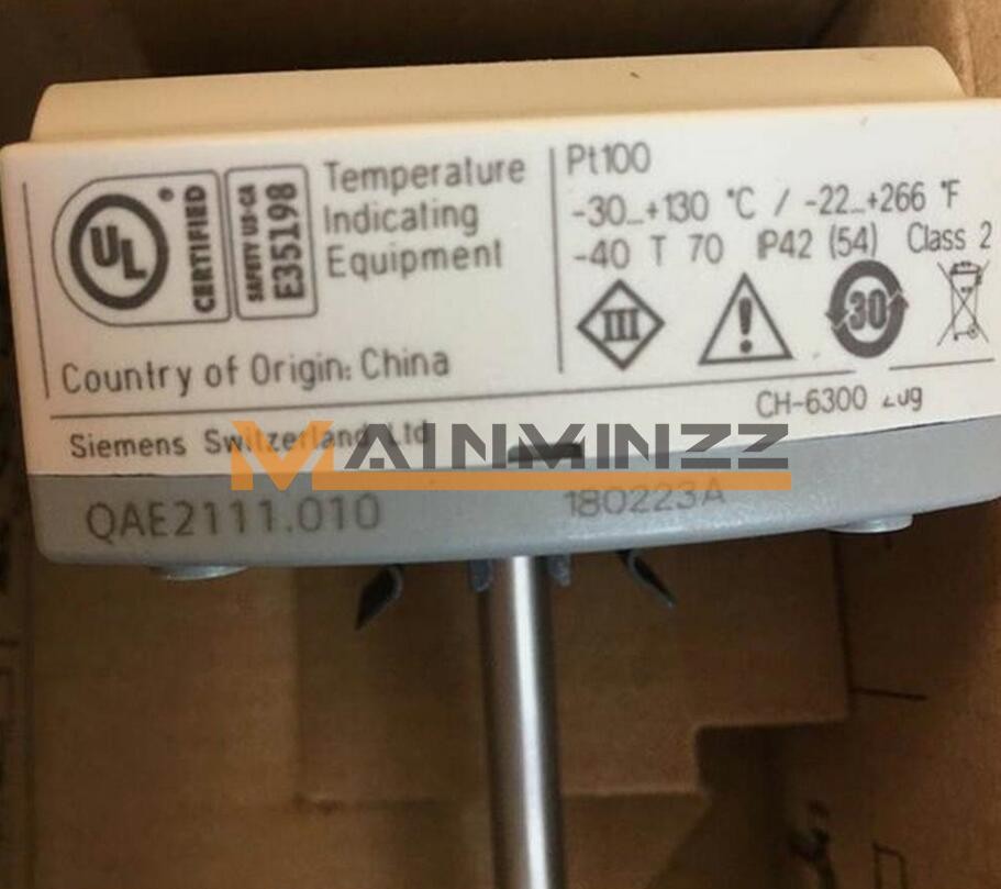 ONE New SIEMENS QAE2111.010 Immersion Temperature Sensor