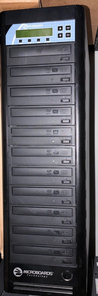Microboards Technology Quick Disc DVD CD Speed Duplicator