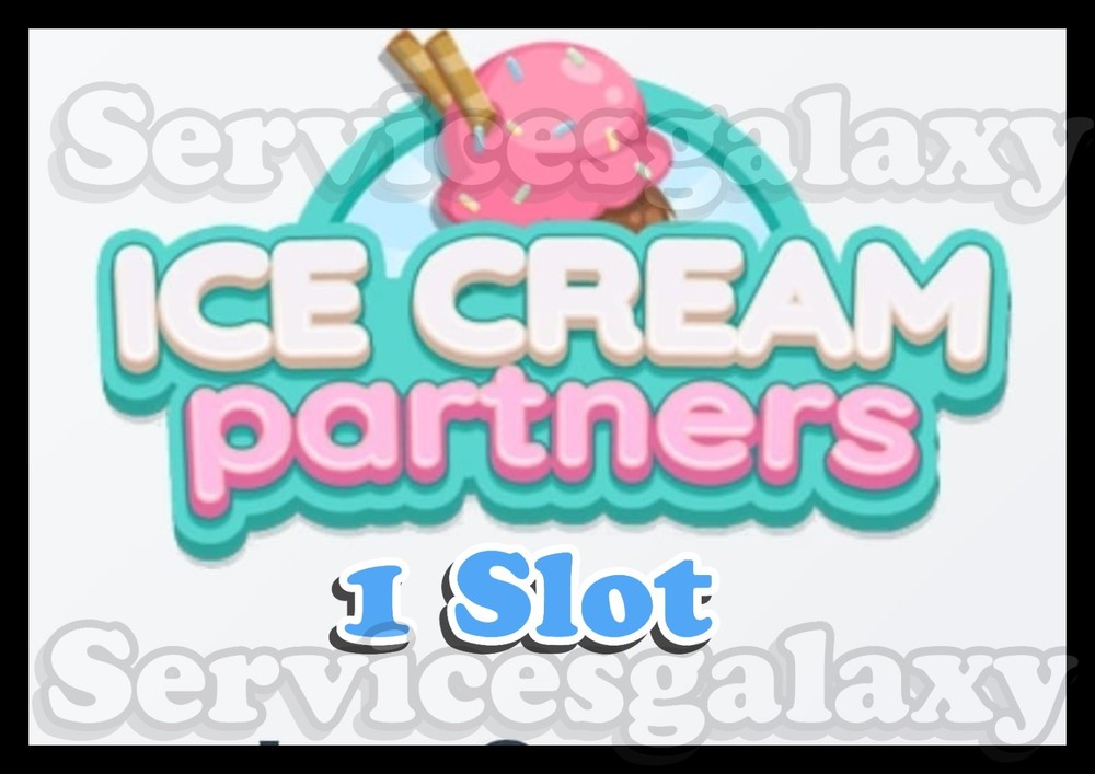 Ice Cream Partners Event All slots available