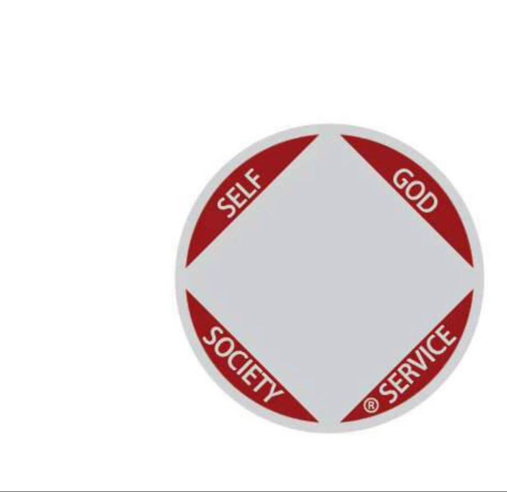 Custom Engraved Original NA Logo Red Medallion