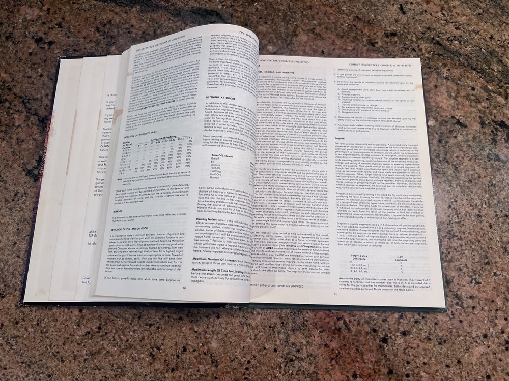 1979 Advanced Dungeons and Dragons Dungeon Masters Guide