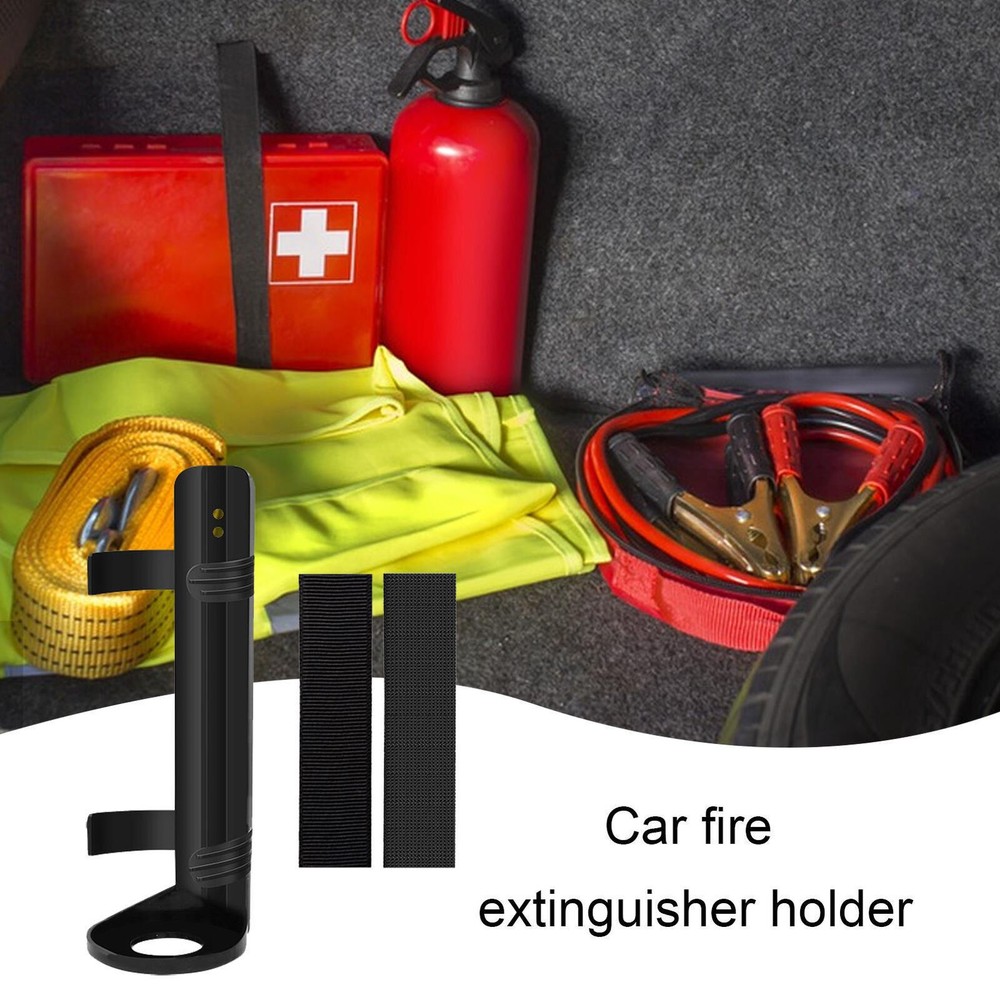 Fire Extinguisher Mount Car Fire Extinguisher Bracket Self-adhesive