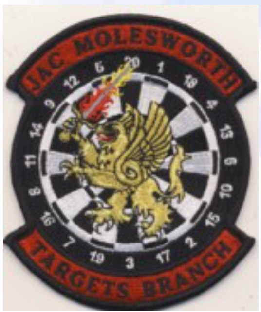 4.5" AIR FORCE JOINT ANALYSIS CENTER EMBROIDERED PATCH