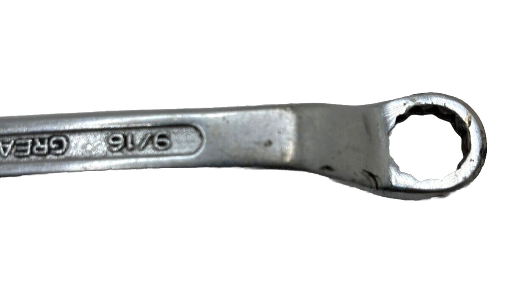 Great Neck 1/2'' X 9/16'' SAE 12 Point Offset Double Box End Wrench