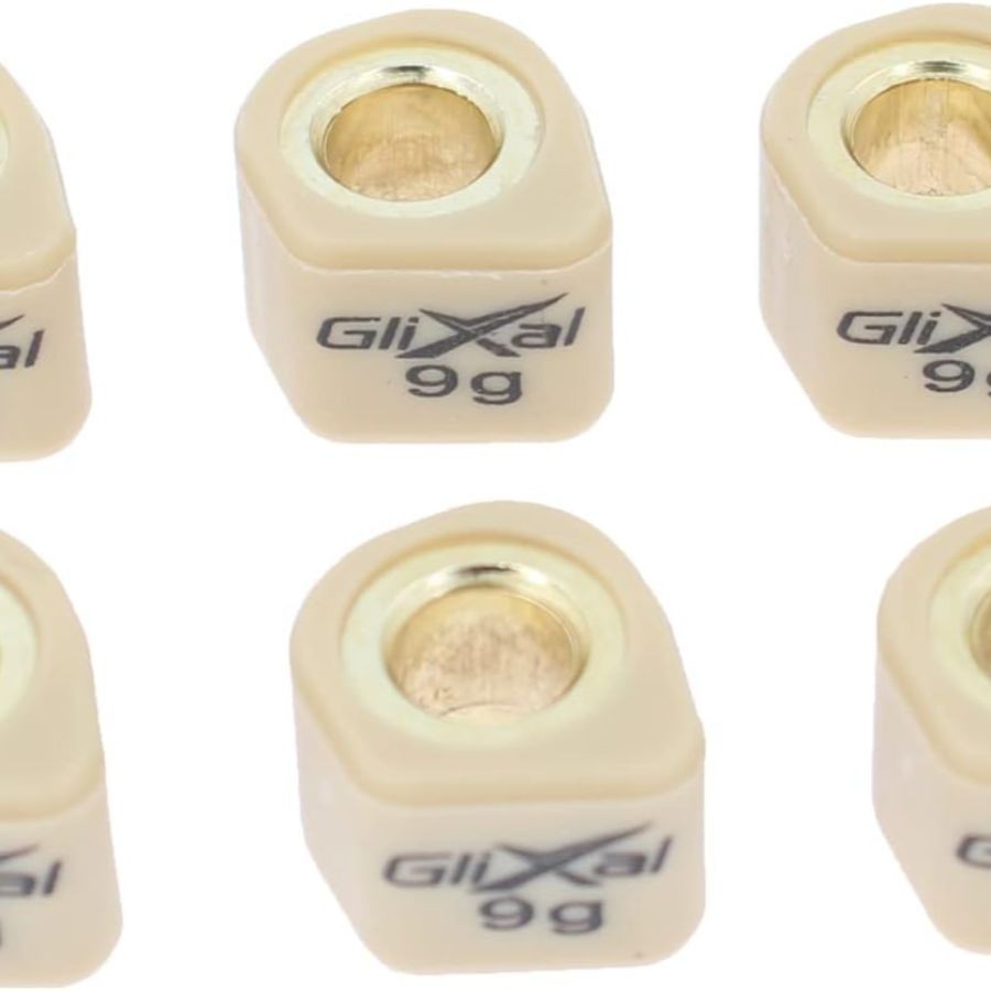 16x13mm High Performance Polygon Variator Sliders, Racing Sliding Roller 9g