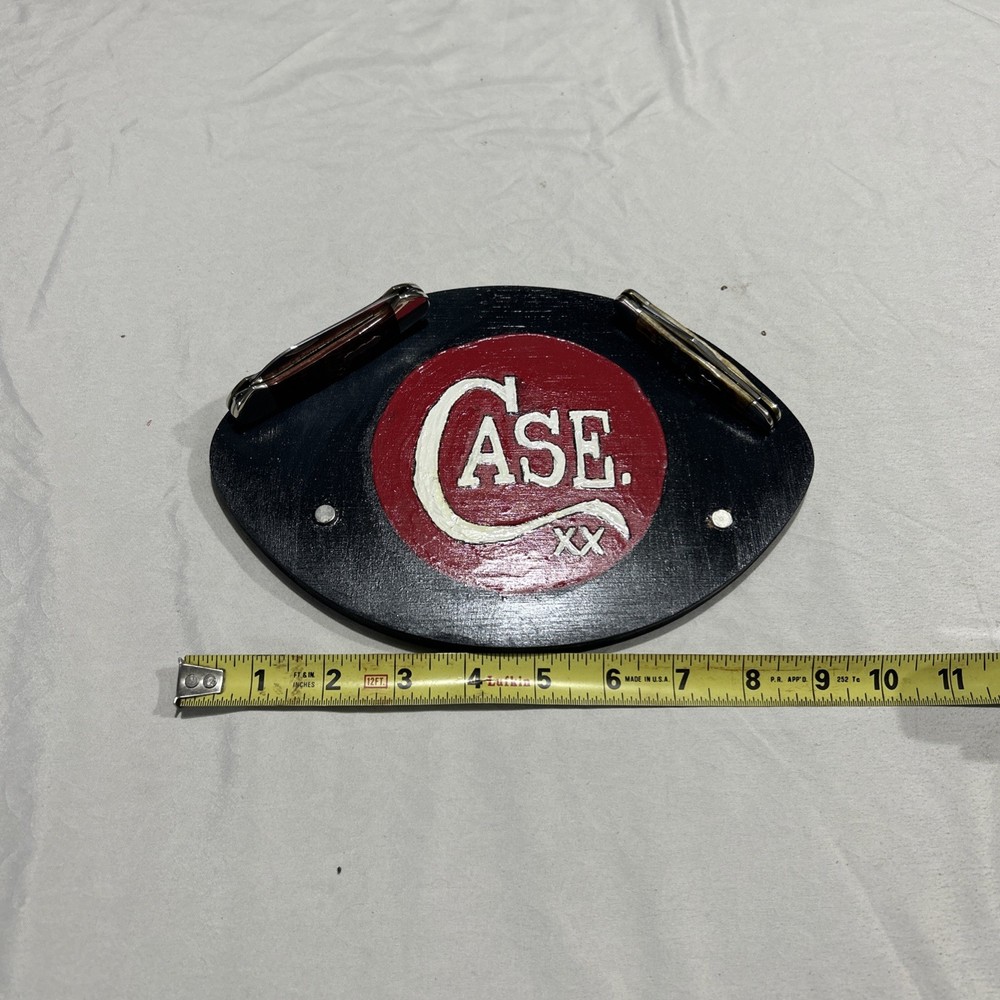 Case Display Stand, Hand Painted, Magnetic Holders, Four