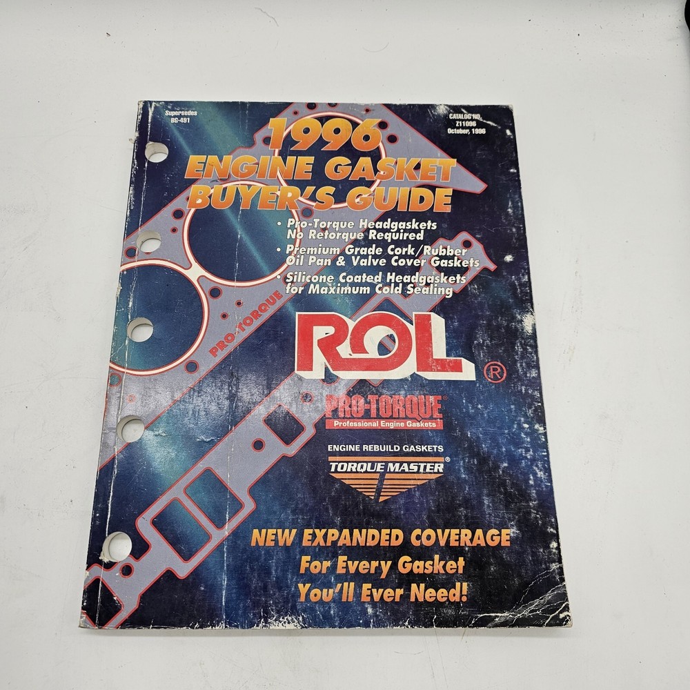 1996 Rol Engine Gasket Buyers Guide