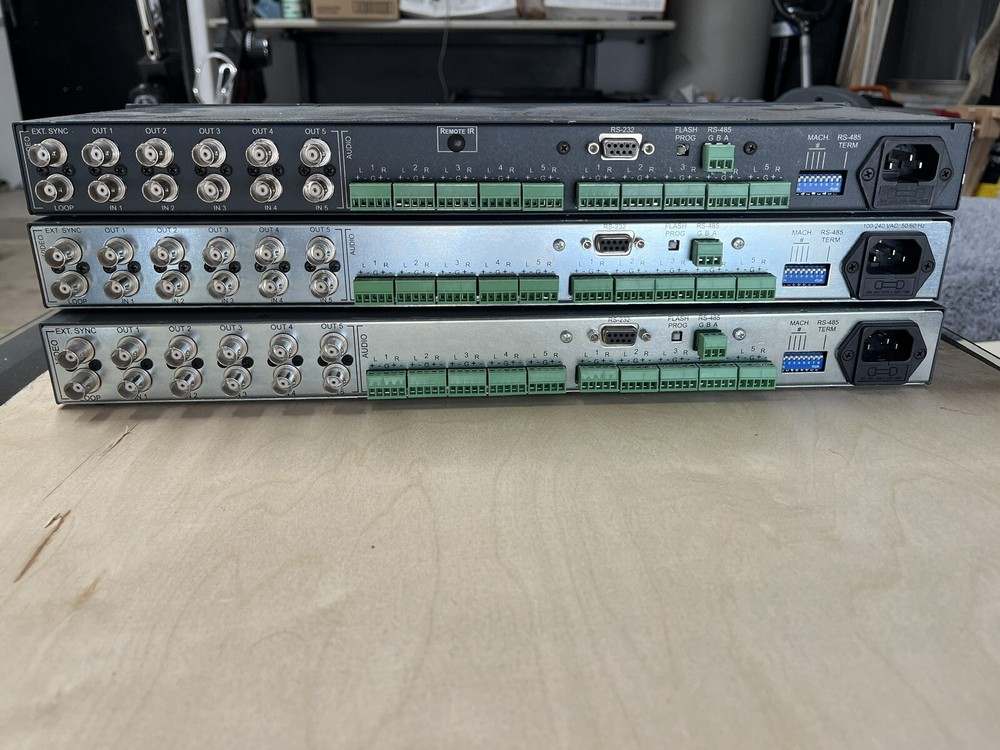 Kramer VS-5x5 Audio Matrix Switcher - 3 Bundle Power Tested