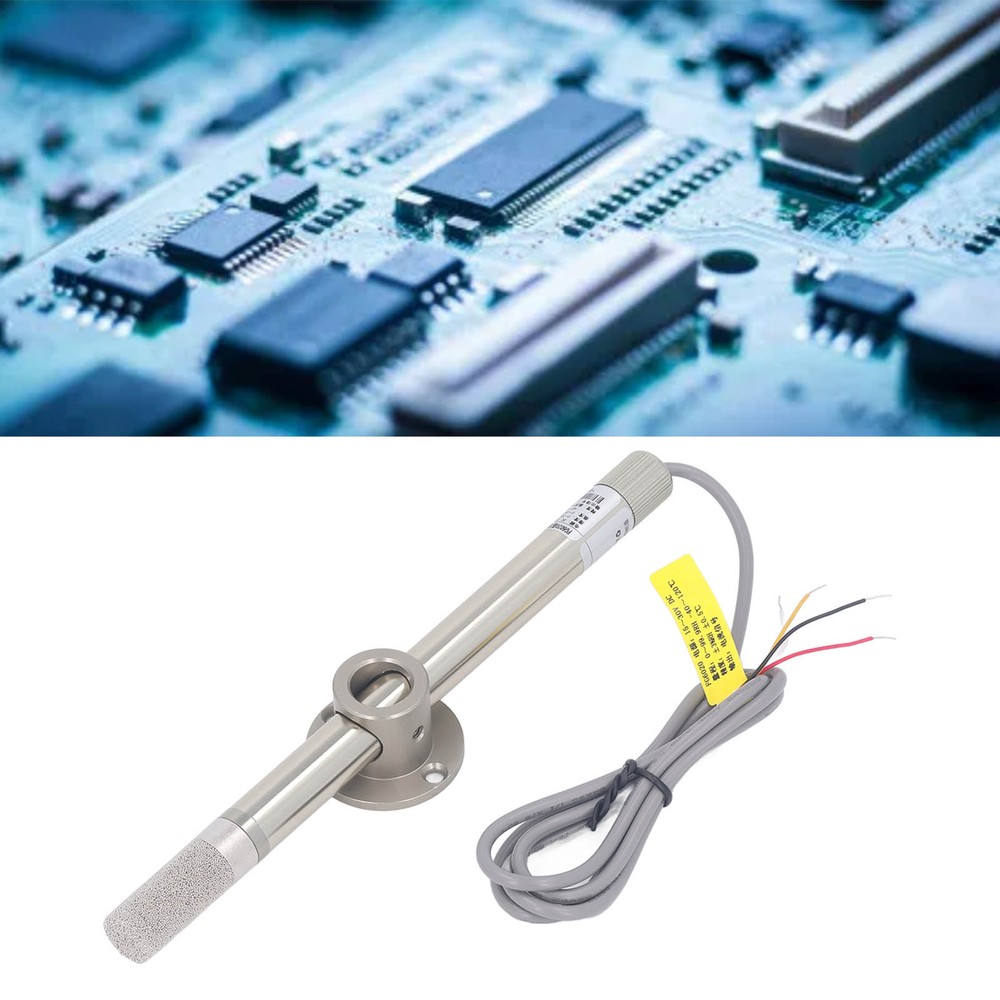 Temperature Humidity Sensor 4‑20mA Output 15‑30V DC Transmitter Sensor Probe