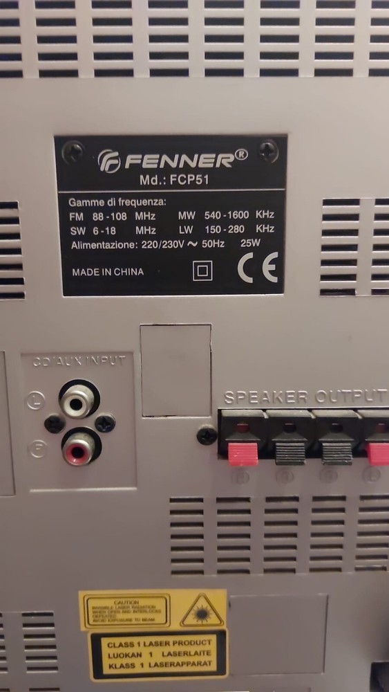fenner fcp51 stereo
