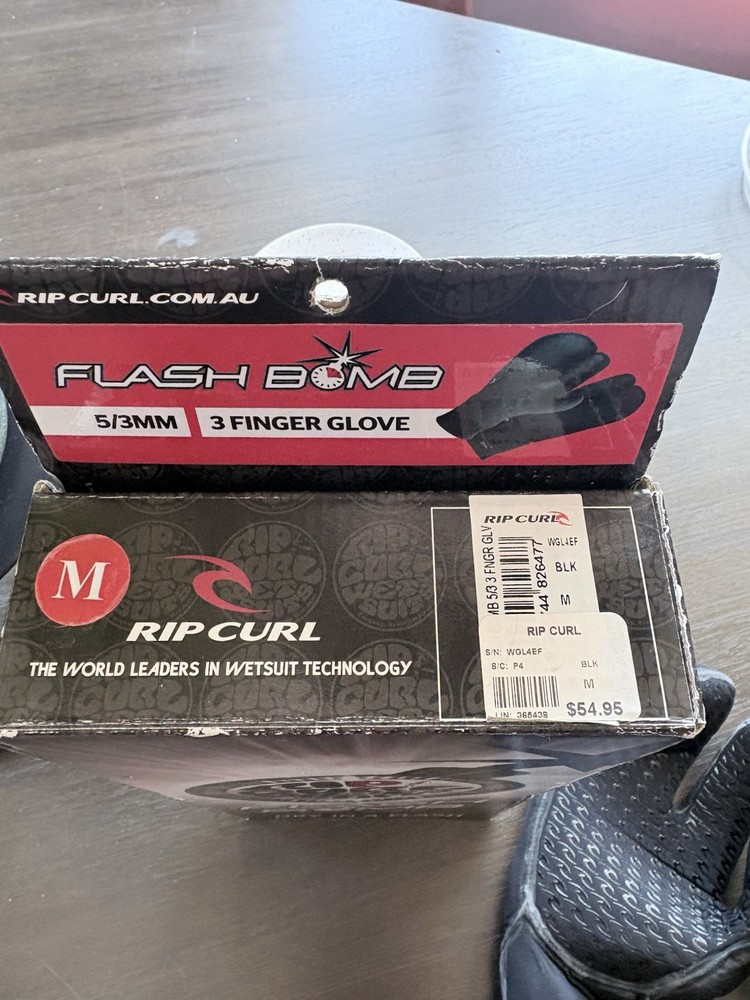 Rip Curl Flash Bomb Gloves Medium 5:3mm 3 Finger