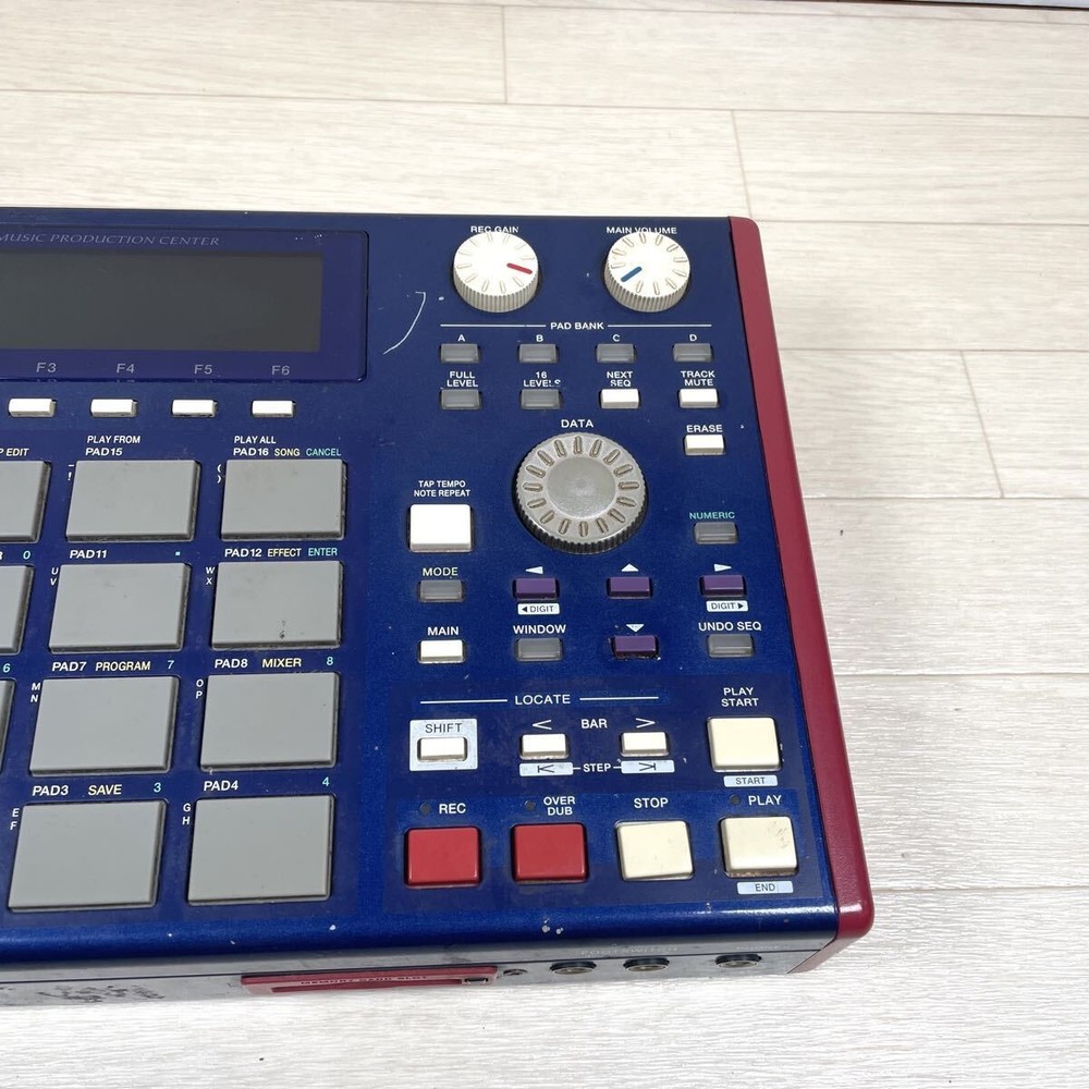 AKAI professional MPC1000 Blue MPC Sampler Untested s2089M