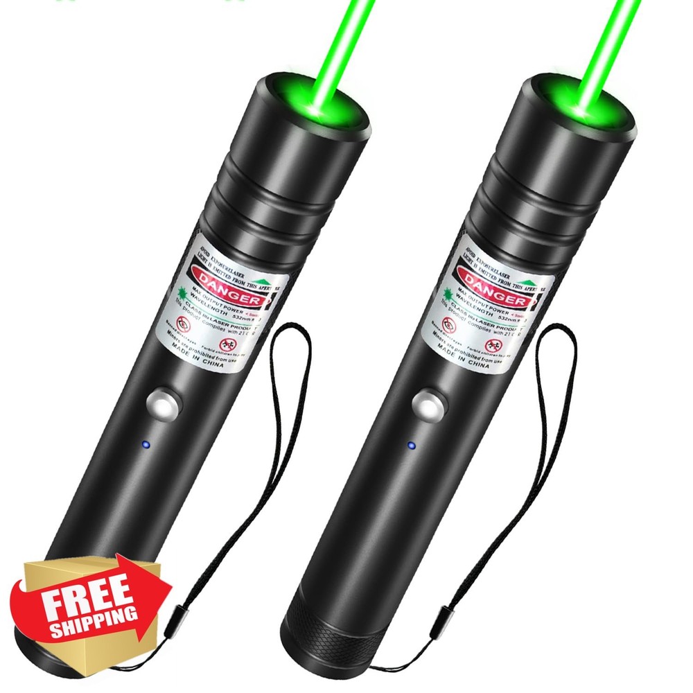 Rechargeable Green Laser Pointer High Power Long Range Presentation