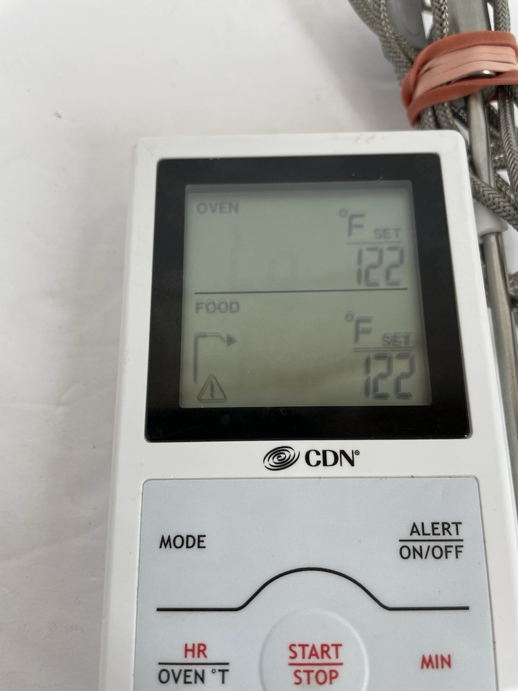 CDN DSP1-S Programmable High Heat Dual-Sensing Probe Thermometer/Timer